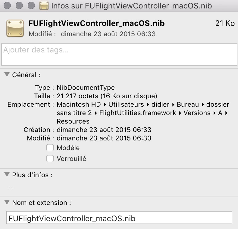 Un petit "macOS" trouvé dans OS X 10.11.4