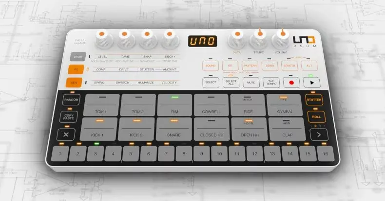 Uno Drum : la boite à rythme d'IK Multimedia est disponible à 294€