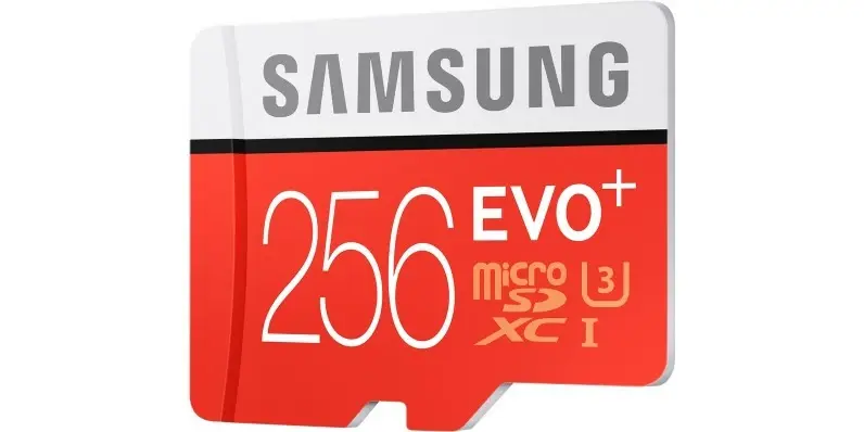 Combien coûte cette carte microSD de 256Go (95Mo/s) de Samsung ?