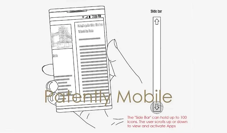 Le brevet du jour : après l'iPhone à dérouler, le Samsung pliable avec multi affichage