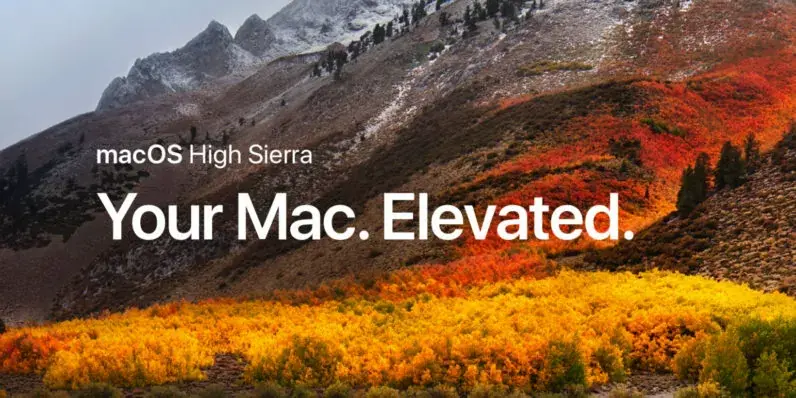 macOS High Sierra 10.13.1  disponible en beta 3