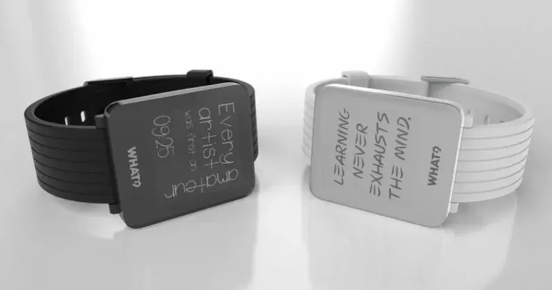 What? présente une nouvelle smartwatch pour les amateurs de bons mots