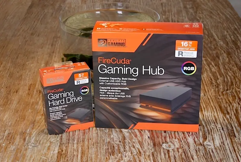 Test express des Seagate FireCuda Gaming Hub et Gaming Hard Drive