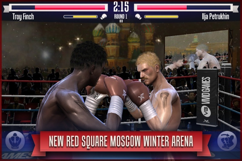 Real Boxing iOS met les marrons, les pêches et les prunes en promo à 0,89 €