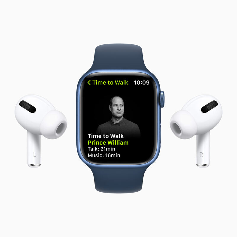 Illustration : Fitness+ invite le Prince Williams pour un épisode de Marchez (Time to Walk)