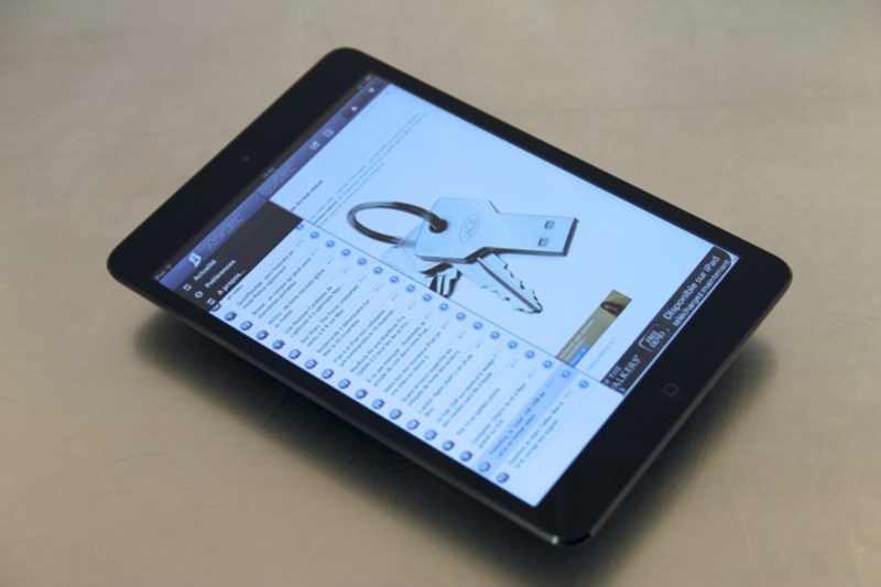 Illustration : Mac4Ever HD pour iPad en version 1.6.3