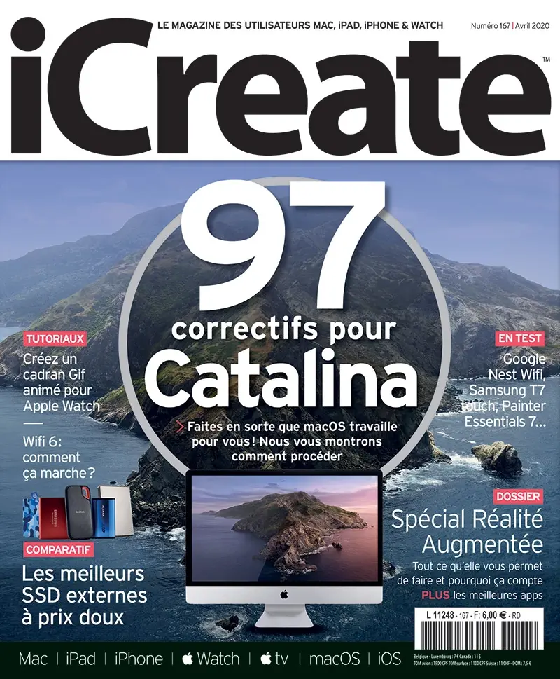 Le magazine iCreate disponible en PDF pour 5€ !