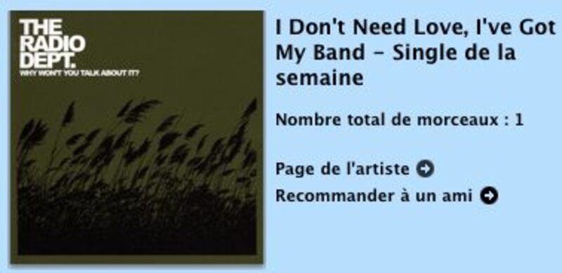 Illustration : Le single gratuit du jour !