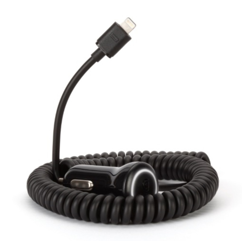 Illustration : Le chargeur voiture Lightning de Griffin disponible