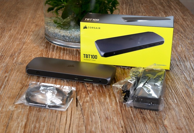 Illustration : Prise en main des nouveautés Corsair/Elgato : Dock Thunderbolt 3 TBT100 et Ring Light
