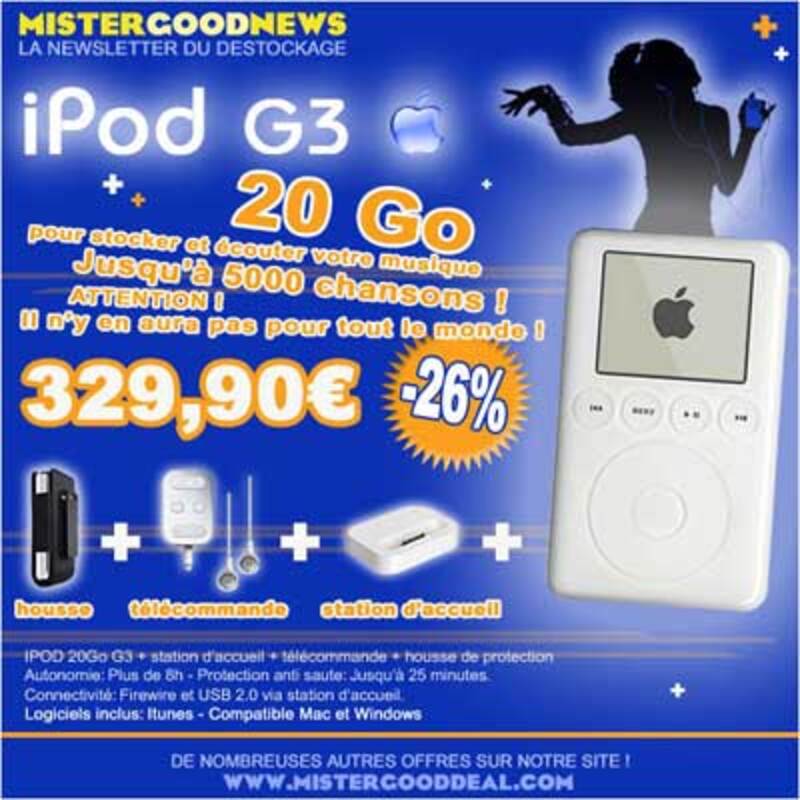 Illustration : IPod, le good deal