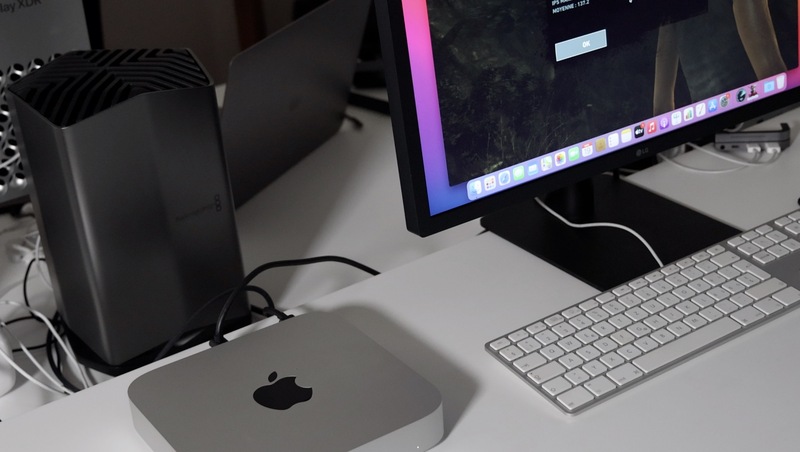 Illustration : Les Mac M1 gèrent les écrans 144Hz et passent à travers les eGPU