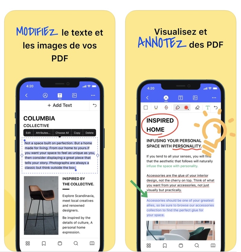 Illustration : PDFelement Pro, un éditeur de PDF puissant désormais disponible sur iOS ! (sponso)