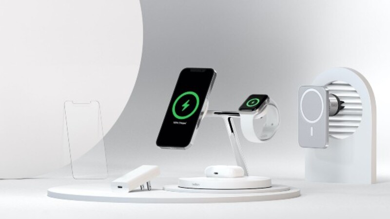 Illustration : La station de charge MagSafe 3-en-1 de Belkin sortirait un peu plus tard (ou pas)