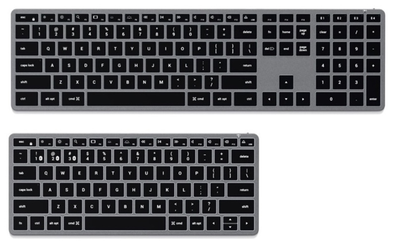 Illustration : Satechi présente quatre claviers et un nouveau support en aluminium