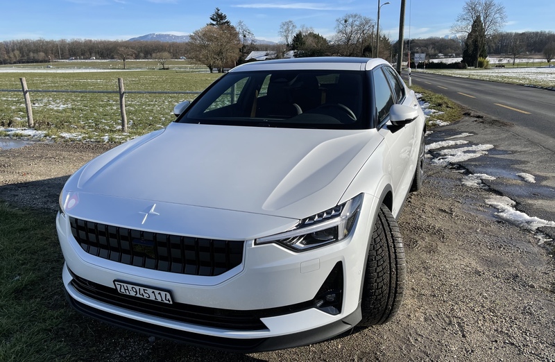 Illustration : VE : notre prise en main de la Polestar 2, avec un système 100% Google
