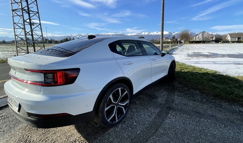Illustration : VE : notre prise en main de la Polestar 2, avec un système 100% Google