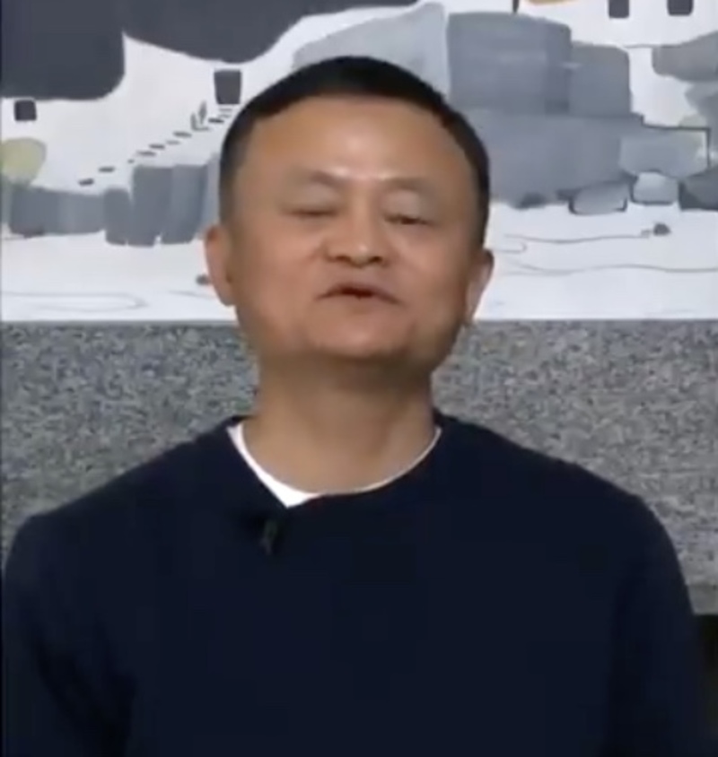 Illustration : Après sa "disparition", Jack Ma (Alibaba) est de retour