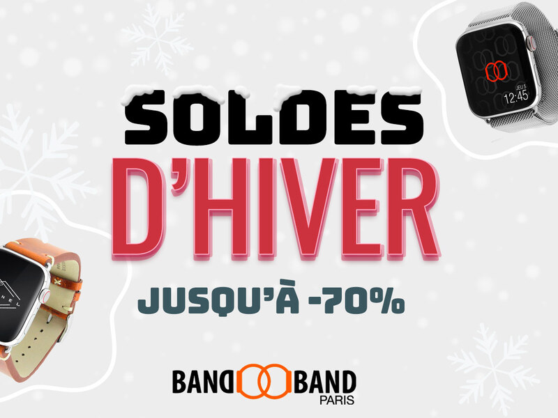 Illustration : Soldes : jusqu'à -70% sur les bracelets Band-Band pour Apple Watch