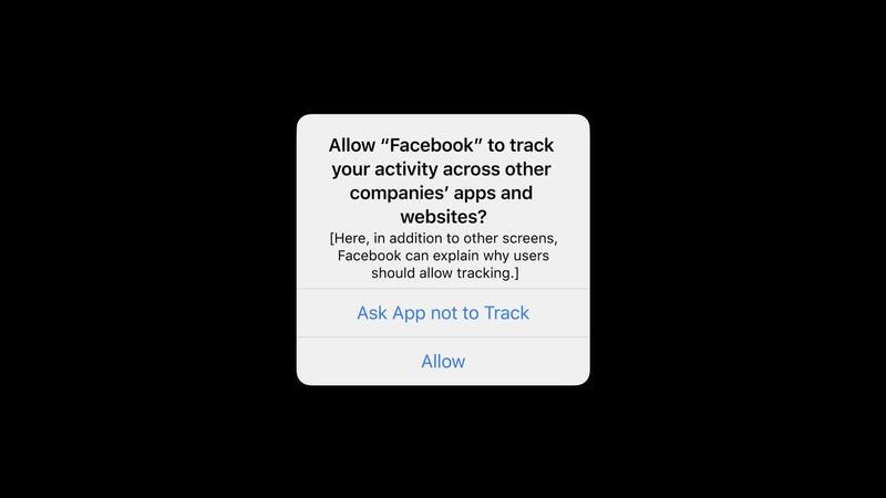 Illustration : Apple : un nouveau rapport sur la confidentialité (+ anti-tracking d’iOS 14 au printemps)