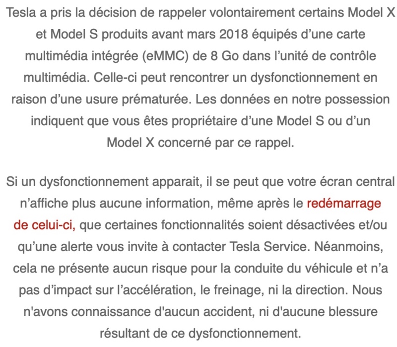 Illustration : Tesla : rappel européen des Model S/X, prix des SuperChargers et le Model Y dès cet été !