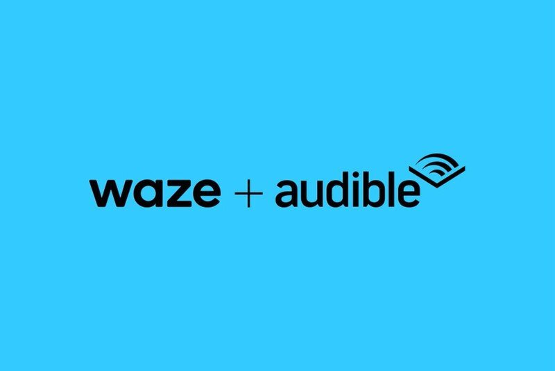 Waze accueille le catalogue de livres audio d'Audible