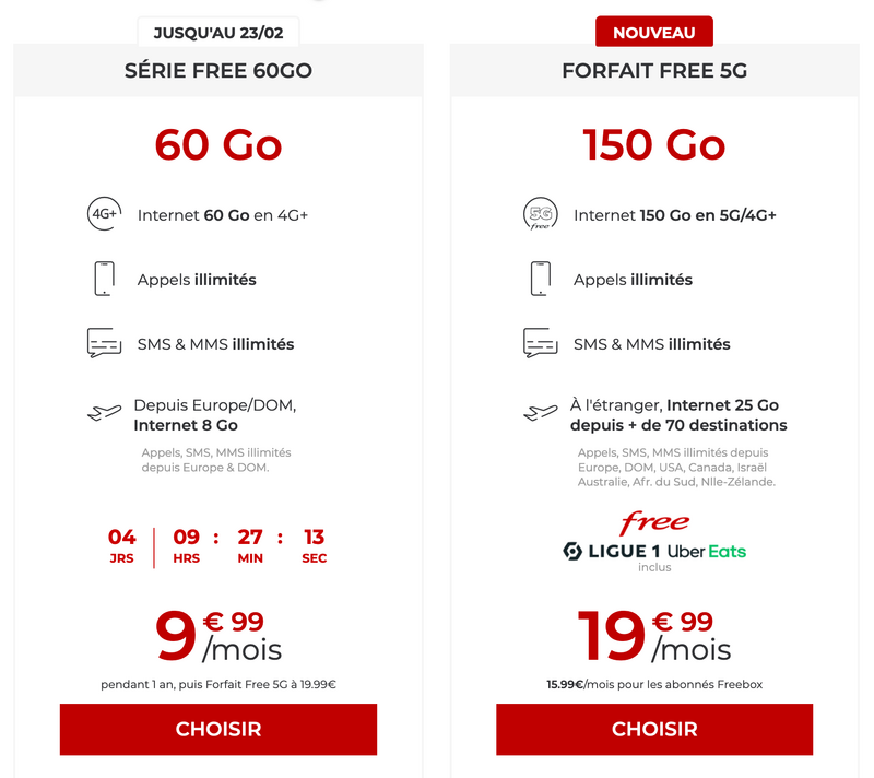 Illustration : Bons plans opérateurs : 12 offres sans engagement dès 4,99€ + forfaits 5G