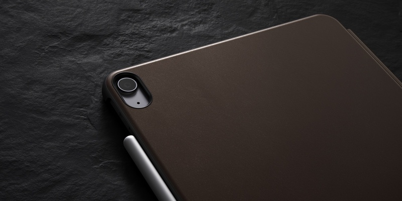 Illustration : Nomad dévoile de nouveaux étuis en simili/cuir pour iPad Air
