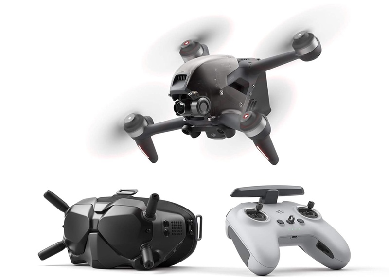 Illustration : DJI lance un drone FPV avec modes de vol mutliples et contrôle intuitif à 1349€ (vidéo)