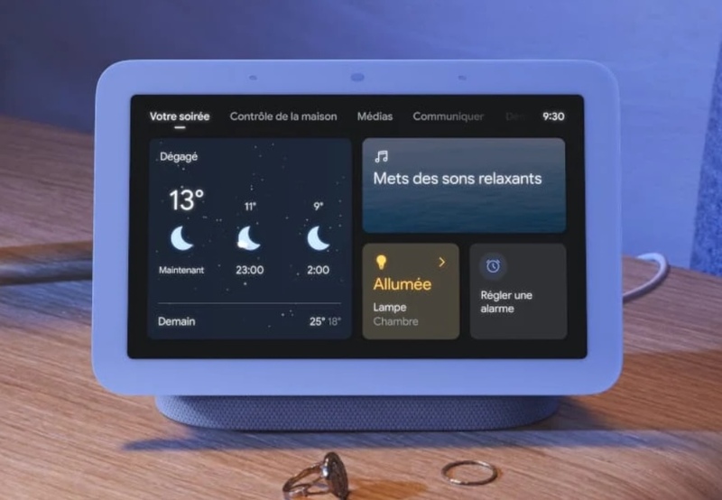 Le nouveau Google Nest Hub peut analyser le sommeil de l'utilisateur