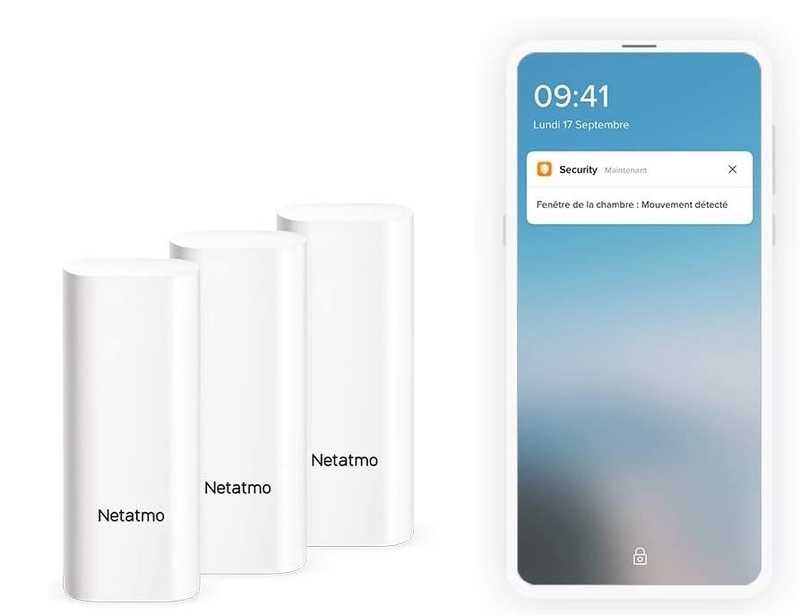 Jusqu'à 20% sur la gamme Netatmo compatible HomeKit (caméra Extérieure à 191€)