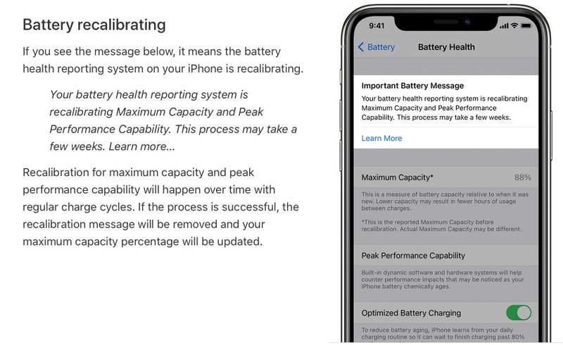 Illustration : iOS 14.5 : un outil pour étalonner la batterie des iPhone 11/Pro/Max