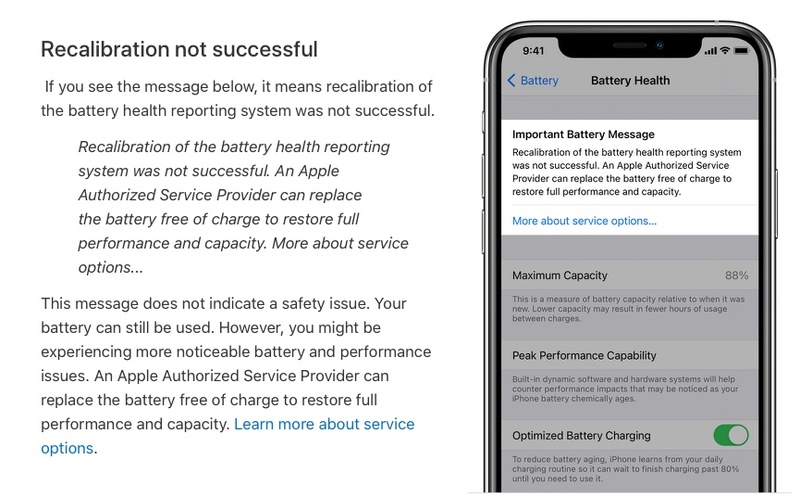 Illustration : iOS 14.5 : un outil pour étalonner la batterie des iPhone 11/Pro/Max
