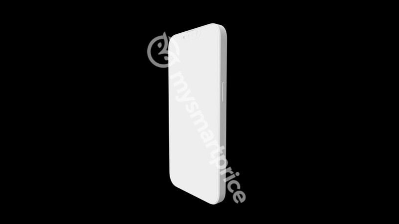 Illustration : Des rendus 3D de l'iPhone 13 : une encoche plus petite et des capteurs photos décalés