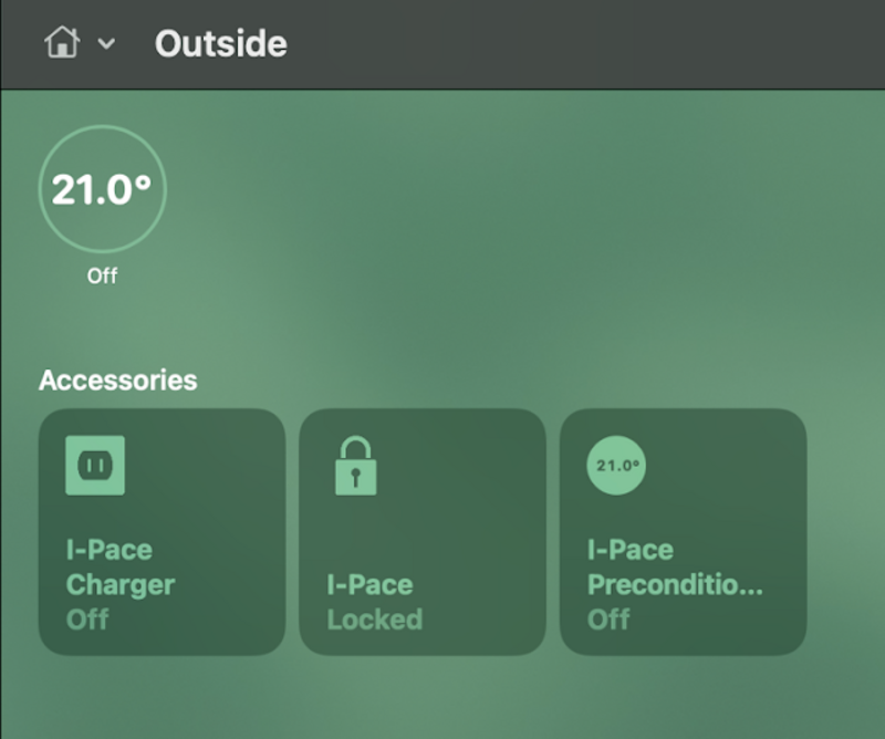 Illustration : Insolite : il pimpe sa Jaguar i-Pace : MagSafe, CarPlay WiFi et même... HomeKit !