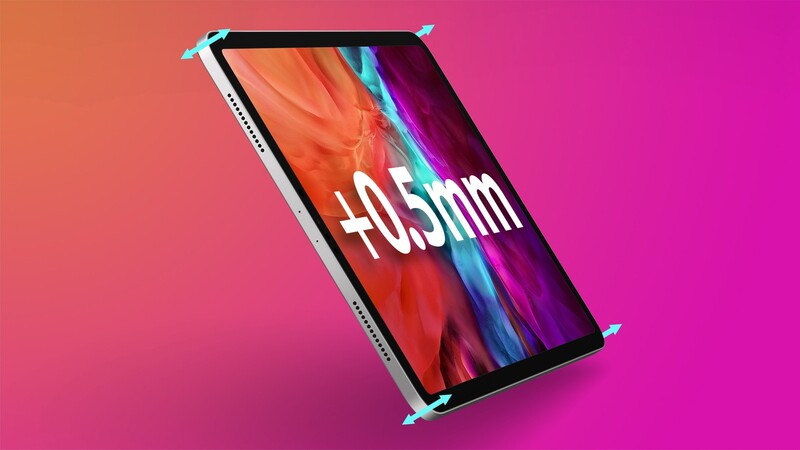 Illustration : Le nouvel iPad Pro 12,9" serait légèrement plus épais