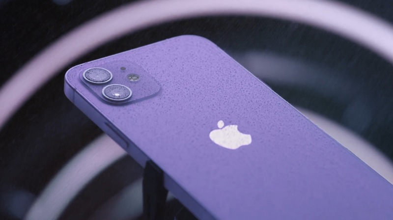Illustration : De nouveaux iPhone 12 et 12 mini... mauves