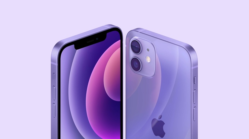 Illustration : De nouveaux iPhone 12 et 12 mini... mauves