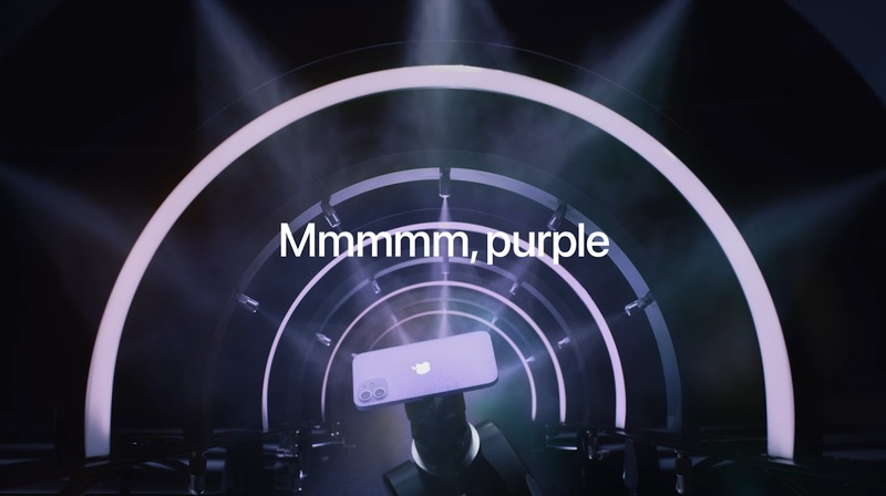 Illustration : De nouveaux iPhone 12 et 12 mini... mauves