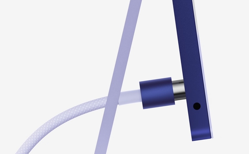 Illustration : Apple présente de nouveaux iMac M1 : design revu, 4,5K, 7 couleurs, Touch ID, dès 1449€