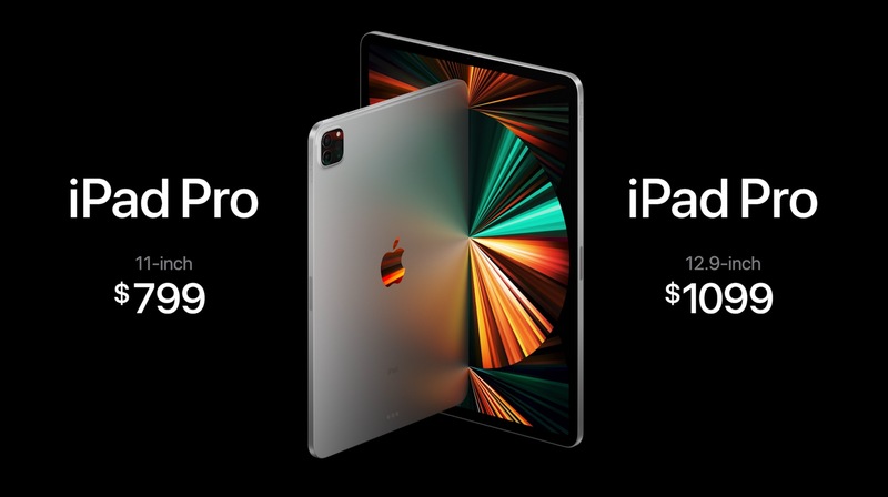 Illustration : Nouvel iPad Pro : puce M1, écran Liquid Retina XDR, 5G et caméra frontale 12MP