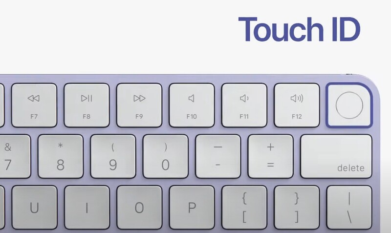 Illustration : Le nouveau clavier Magic Keyboard avec Touch ID n'est pas compatible avec tous les Mac