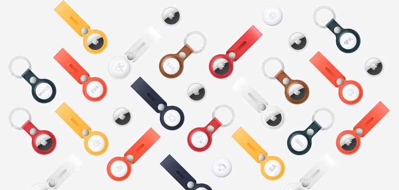 Illustration : Les premiers accessoires tiers pour les AirTags arrivent
