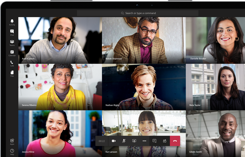 Illustration : Microsoft Teams ajoute l'audio au partage d'écran