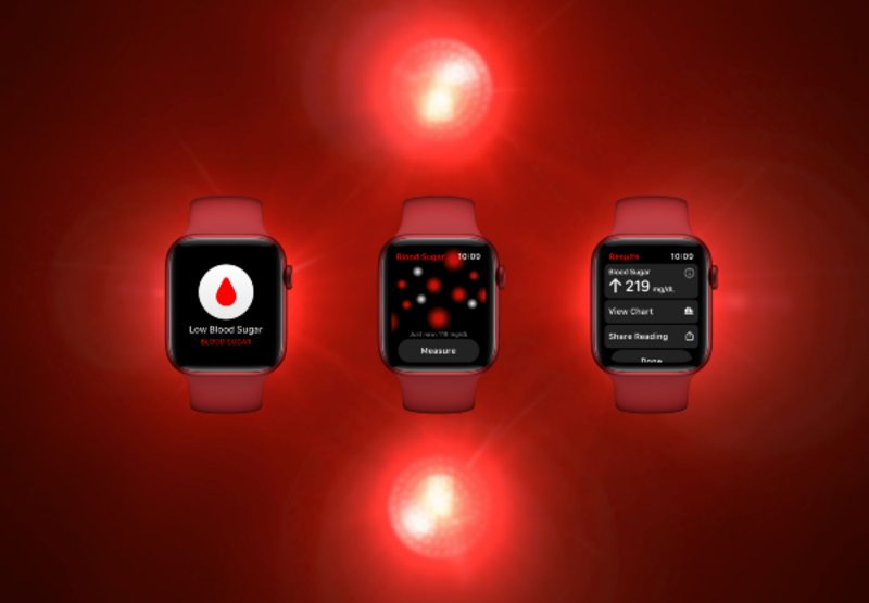 Illustration : L'Apple Watch pourrait contrôler la glycémie et l'alcoolémie