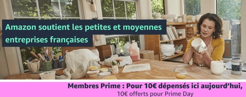 Illustration : Prime Day : 10€ offerts pour 10€ dépensés sur les boutiques françaises