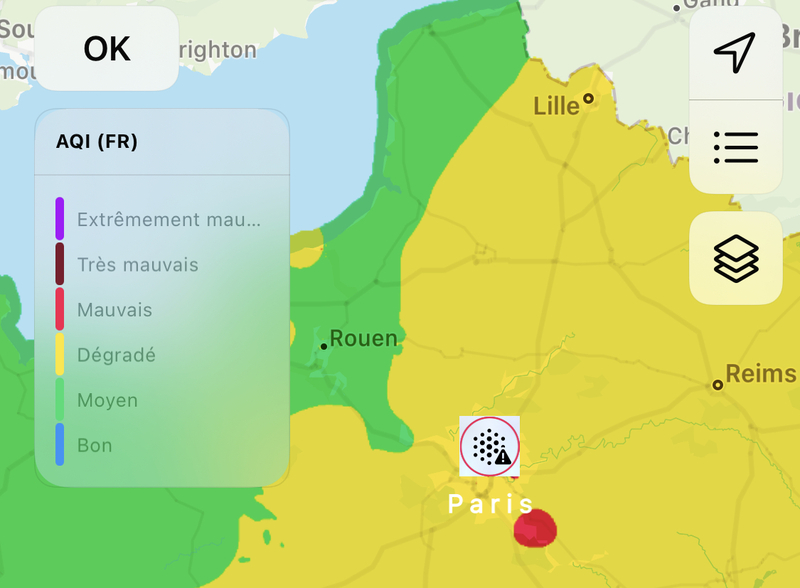 Illustration : iOS 15 : Météo bénéficie d'un nouveau look (mais toujours pas d'app sur iPad)