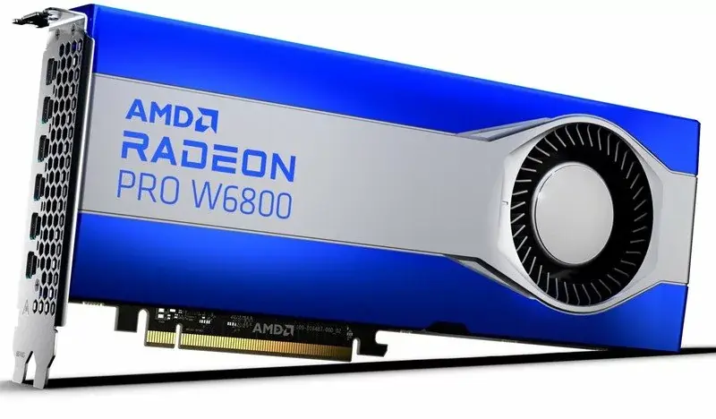 AMD présente une nouvelle Radeon Pro W6800