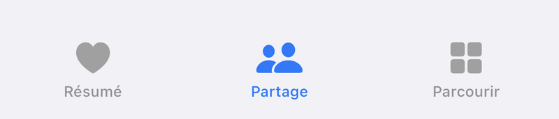 Illustration : Santé : partage de données santé, graphiques sur 6 mois, carnet de santé