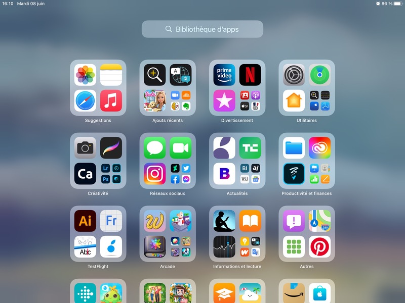 Illustration : iPadOS 15 : Bibliothèque d’apps sans (trop de) surprise